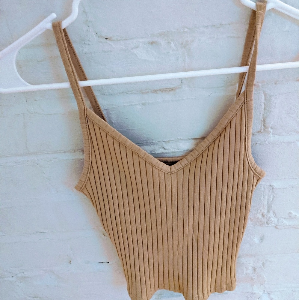 NEW beige tank top